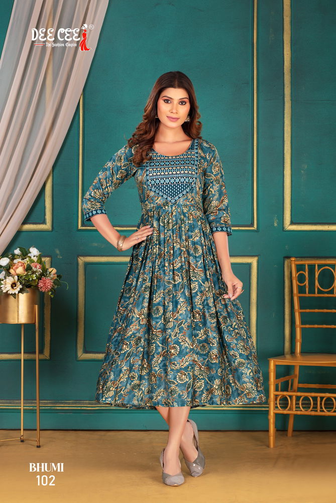 Bhumi By Deecee Designer Printed Kurti Wholesale Shop In Surat